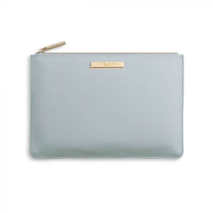 Katie Loxton Soft Pebble Perfect Pouch | Pale Blue-6